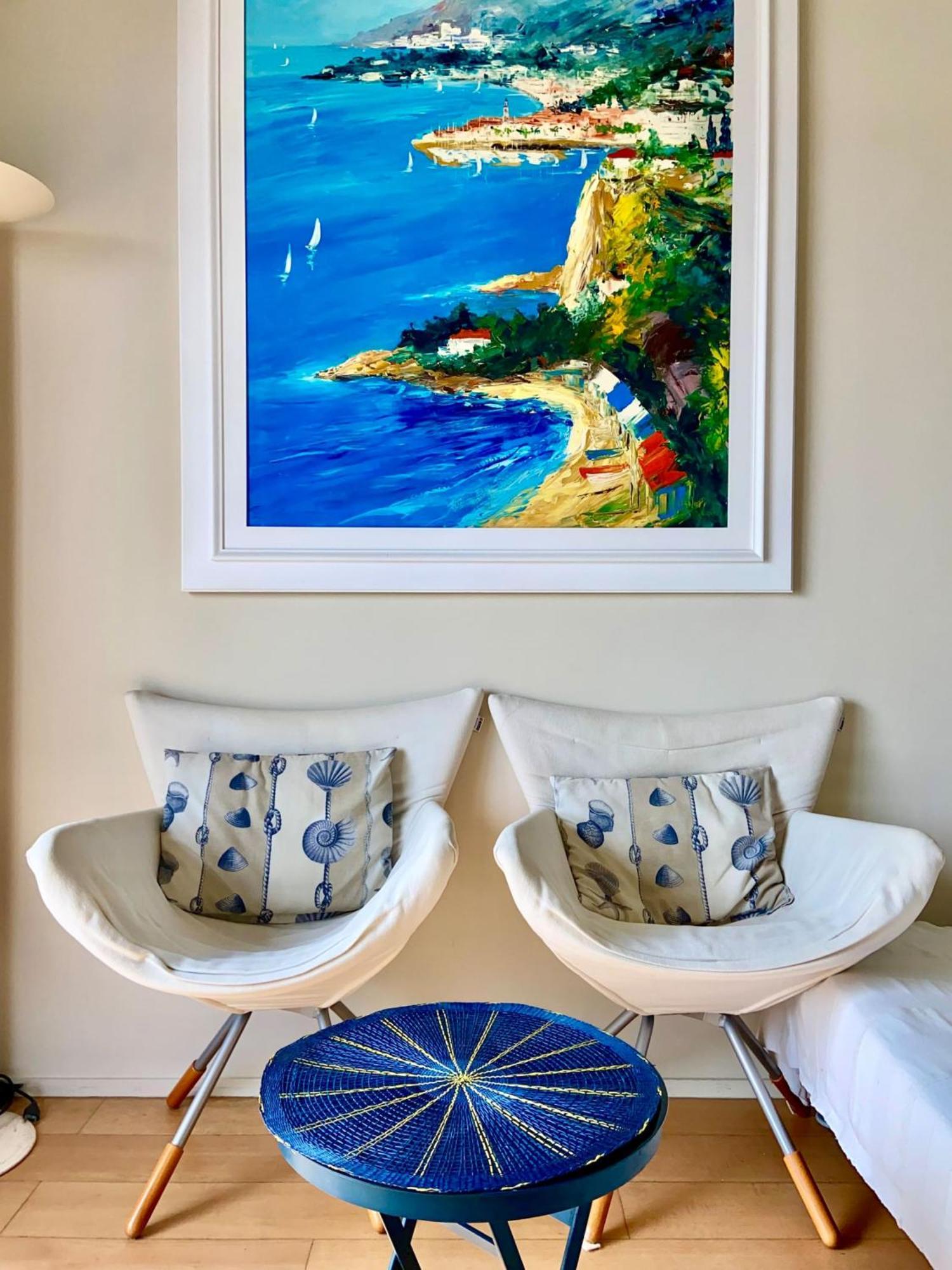 "Riviera Prestige" Vue Mer Panoramique Proche Gare Appartement Roquebrune-Cap-Martin Buitenkant foto